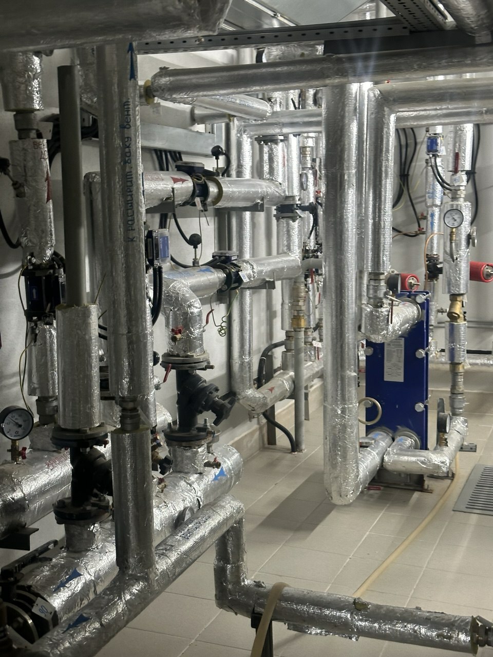 Обслуживание насосной и ИТП 